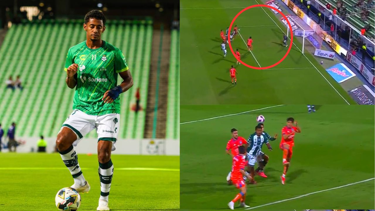 El sorprendente fallo de Choco Lozano que pudo darle victoria al Santos ante Mazatlán