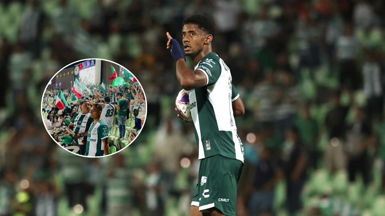 Afición de Santos Laguna hace petición tras último gol del Choco Lozano en Liga MX