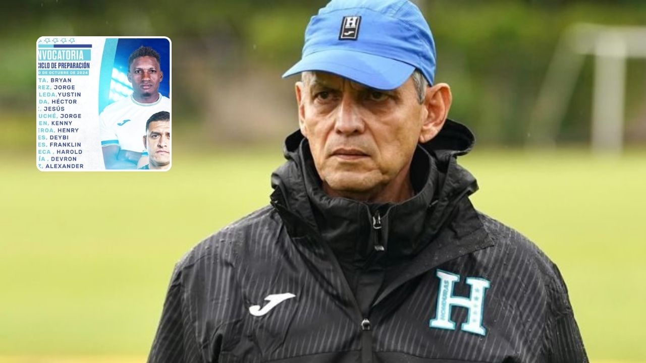 Las sorpresas y ausencias de Honduras para el microciclo previo al duelo vs México