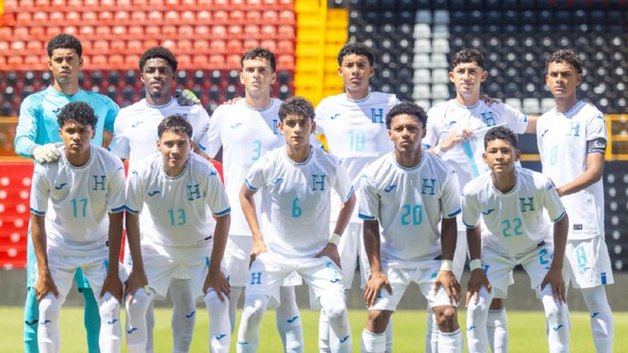 Selección de Honduras U-17 sufre derrota en amistoso vs Costa Rica