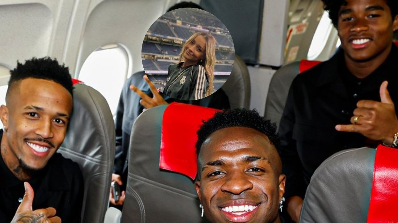Hondureña coincide en el vuelo del Real Madrid previo a su partido de Champions