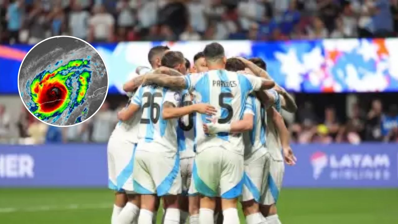Huracán Milton podría aplazar duelo eliminatorio de Argentina vs Venezuela
