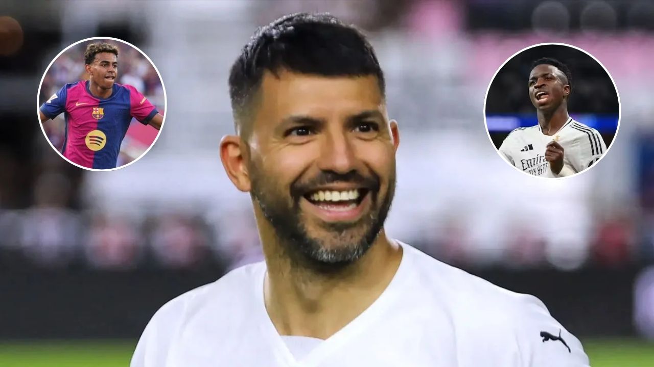 Kun Agüero confiesa sobre si Lamine Yamal es mejor jugador que Vinicius Jr