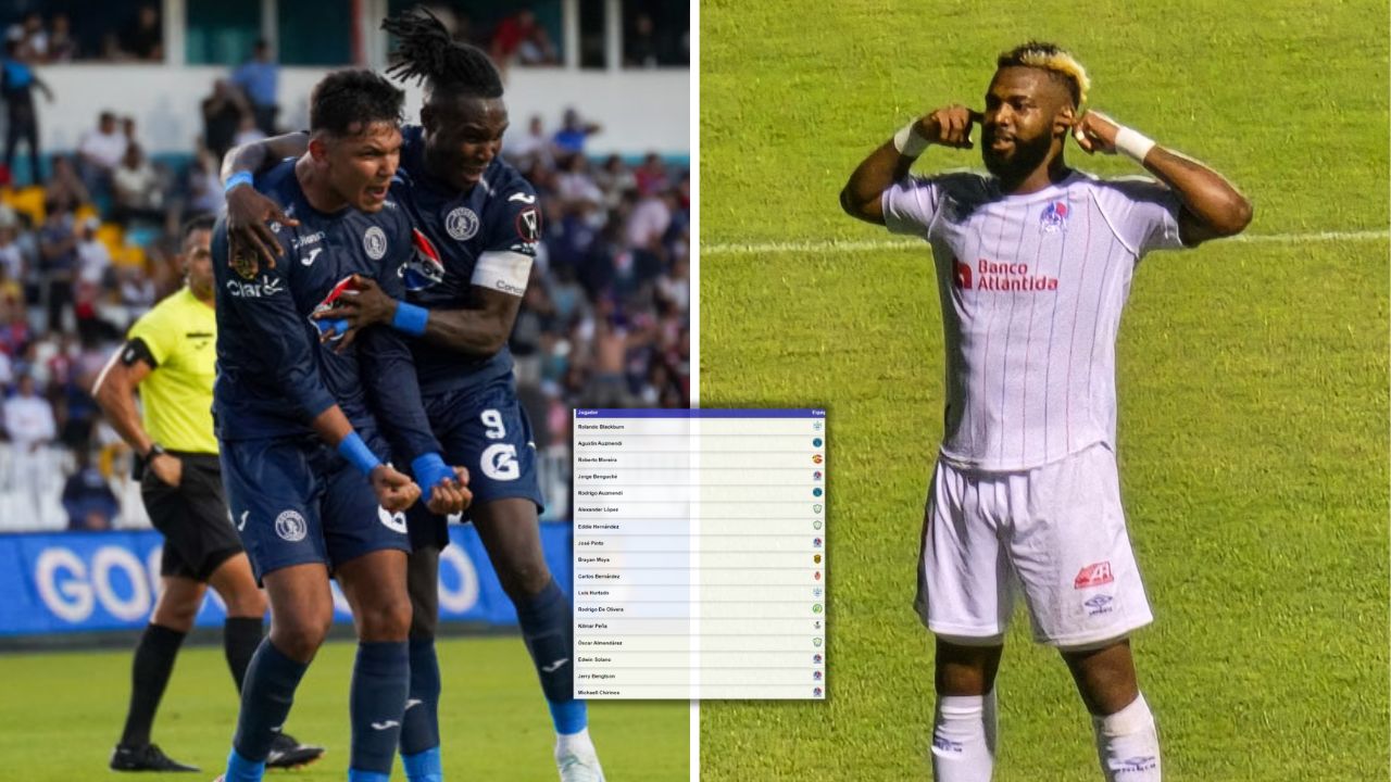 Liga Nacional: Así marcha la Tabla de Goleadores en el torneo Apertura 2024