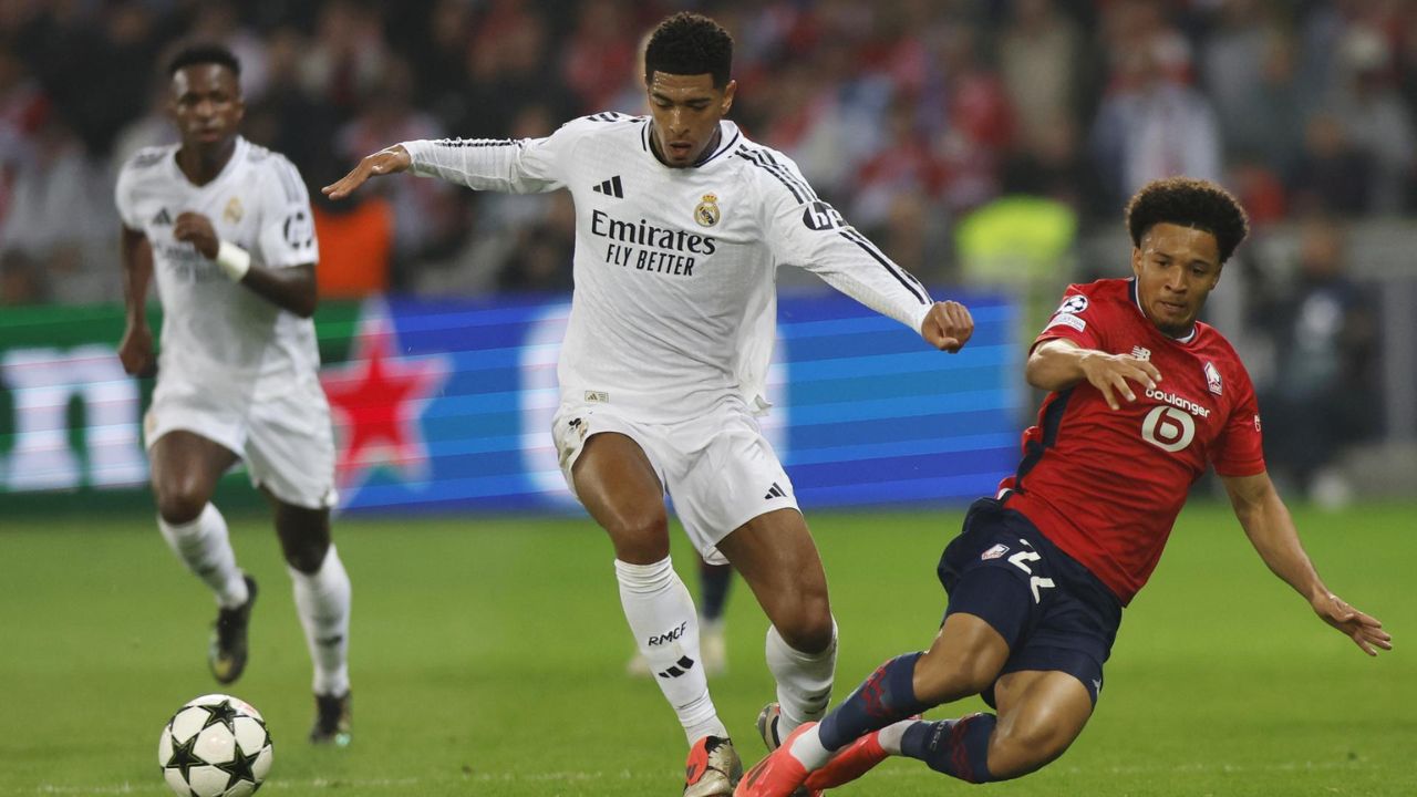 Real Madrid no pudo ante Lille y se estrella en su visita al Pierre-Mauroy