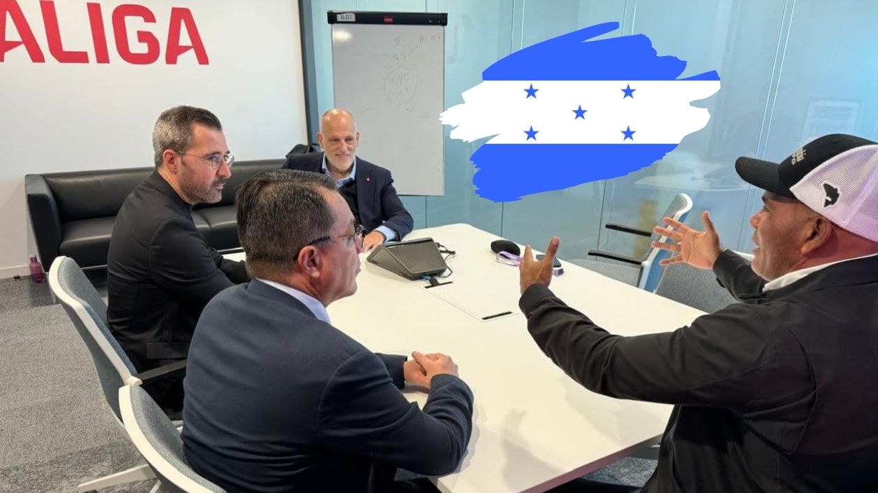 Presidente de LaLiga manda mensaje a Honduras tras  histórico convenio