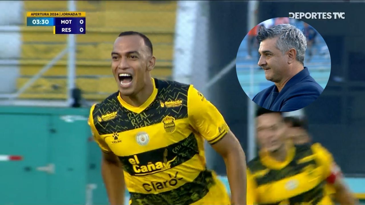 La reacción de Diego Vazquez al gol de vestidor de Real España