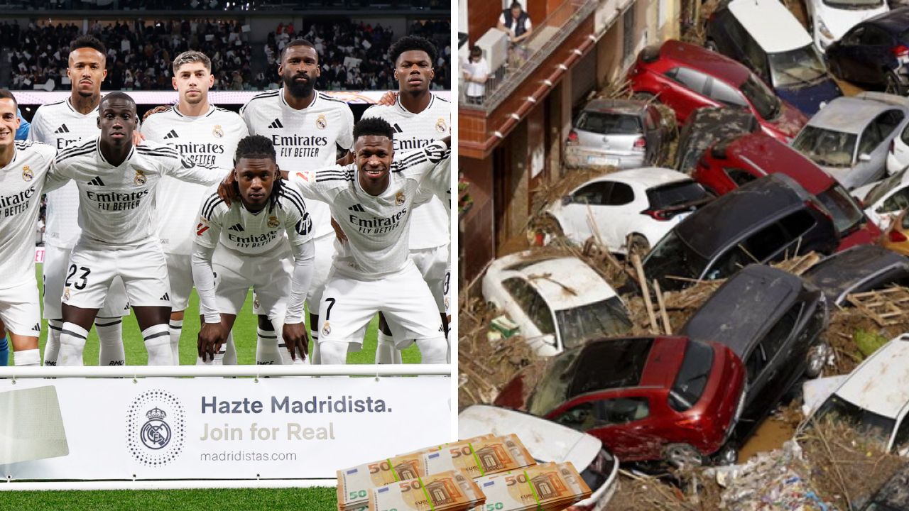 Real Madrid dona un millón de ueros a los afectados por la DANA