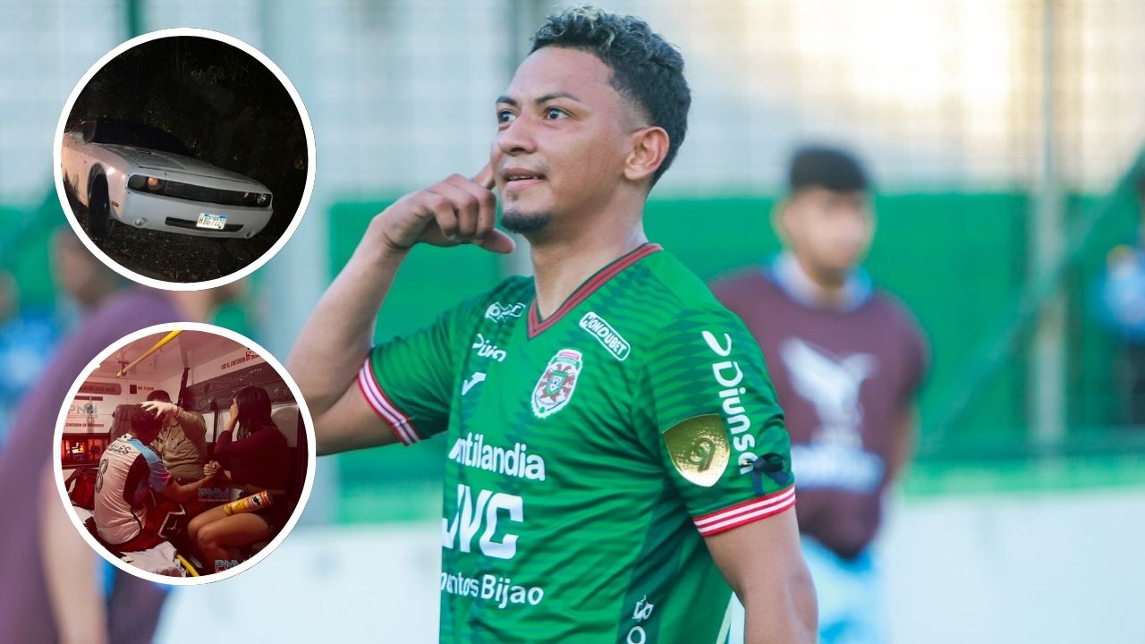 Alexy Vega sufrió aparatoso accidente de tránsito y queda herido