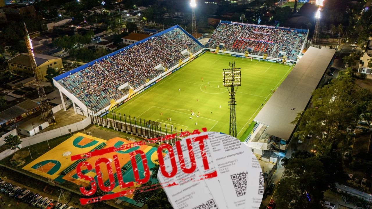 Boletos para el Honduras vs México se agotan en menos de 24 horas de habilitados