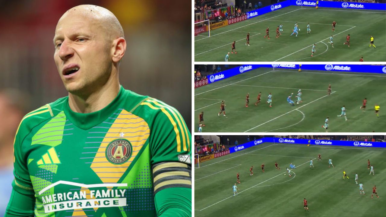 El regalo del portero del Atlanta United en el gol del Inter Miami