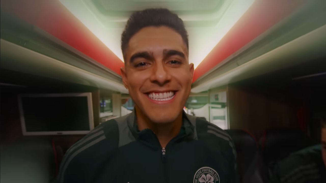 Luis Palma y sus compañeros protagonizan vídeo navideño del Celtic