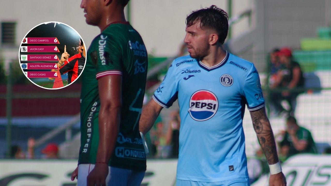 Agustín Auzmendi figura en lista de goleadores en Copa Centroamericana 2024