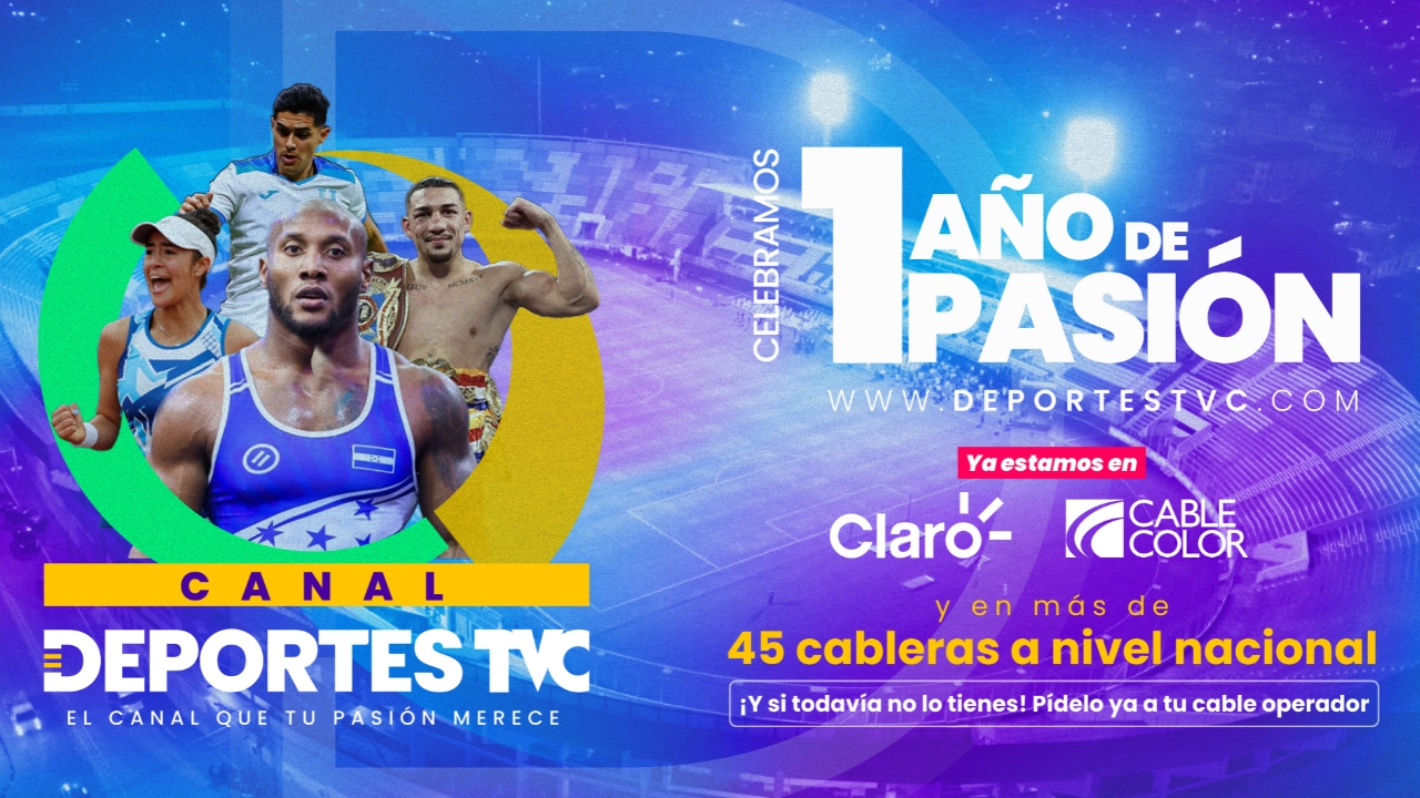 Canal Deportes TVC, celebrando un año de pasión del deporte con todos los hondureños
