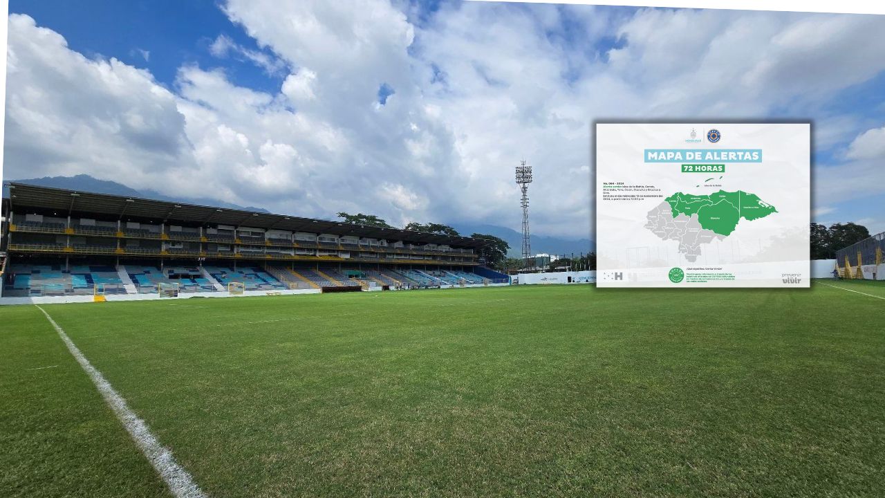 Se pronostican lluvias para el partido entre Honduras vs México por Liga de Naciones