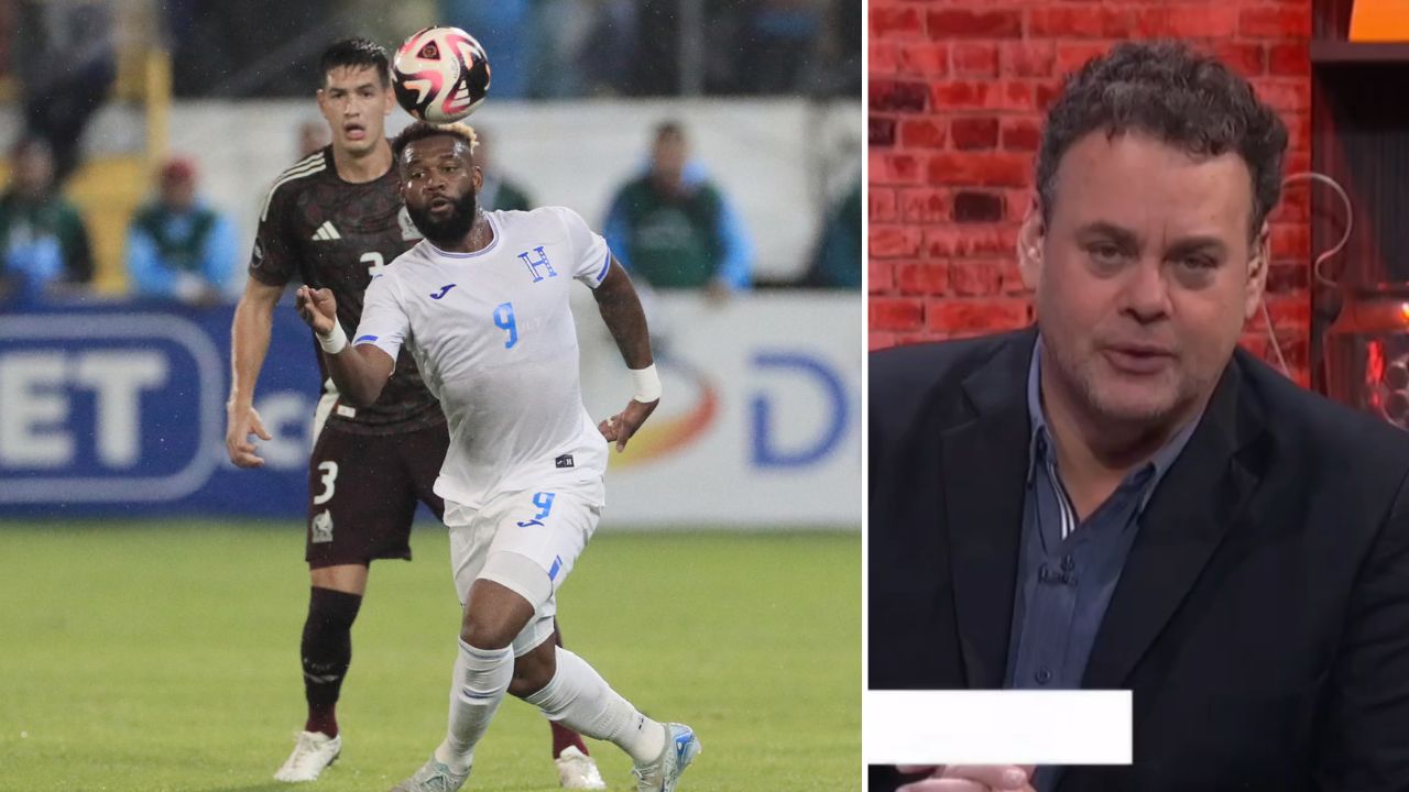 David Faitelson reacciona en pleno partido Honduras vs México