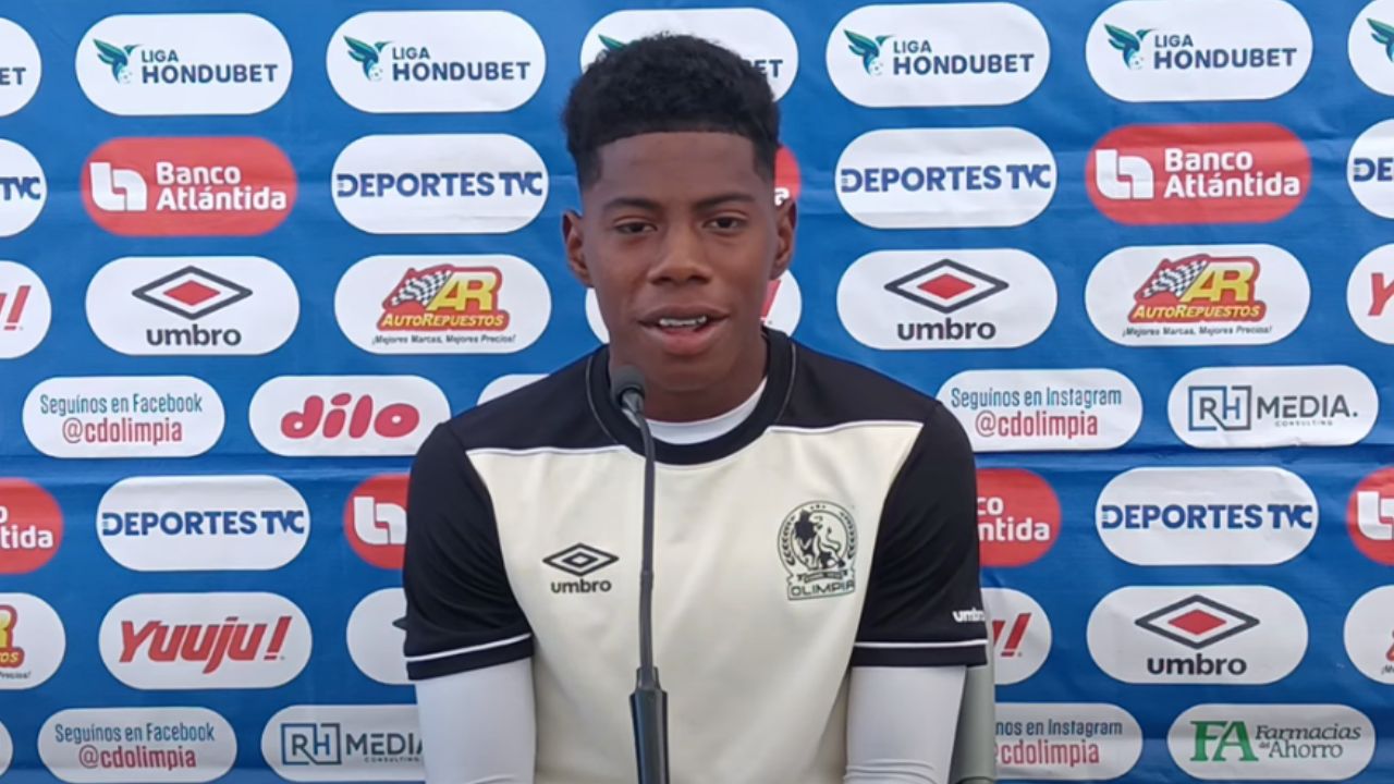 Dereck Moncada habla sobre lo difícil que es destacar en el Olimpia