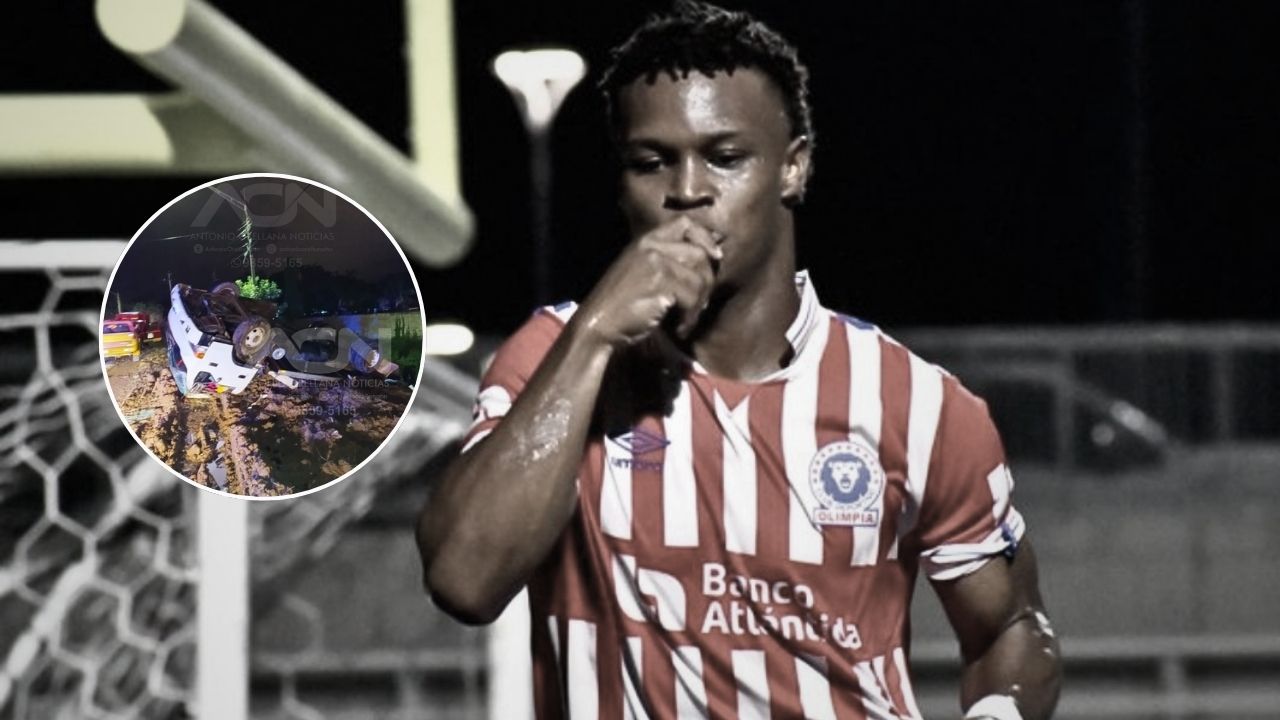 Falleció futbolista de Olimpia, Demetri Gordon, en accidente de tránsito