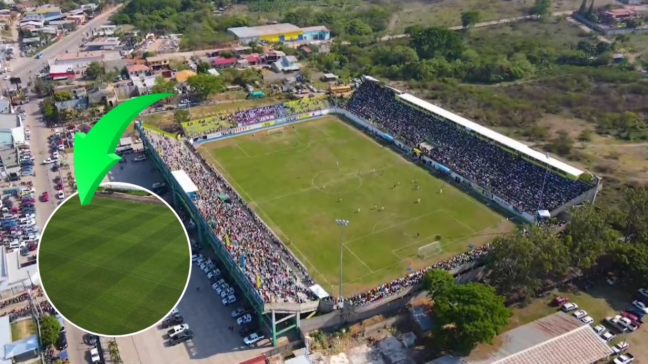 Se conoce el próximo estadio en Honduras que será remodelado con grama híbrida