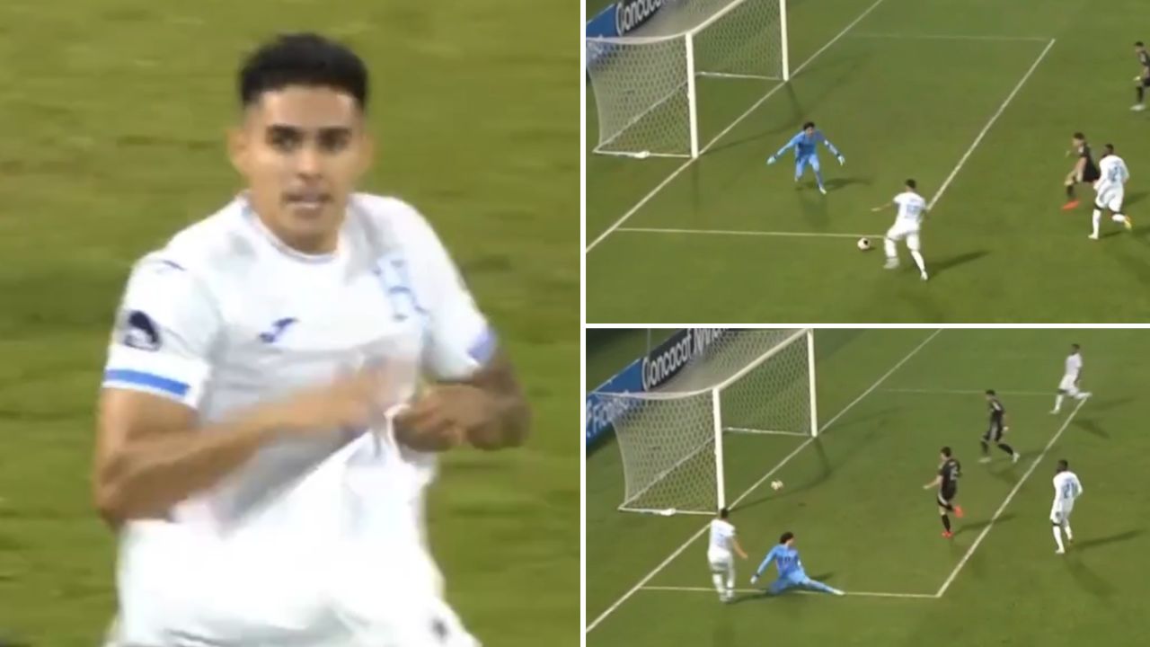 Así fue el gol de Luis Palma en la ventaja de Honduras vs México en el Morazán