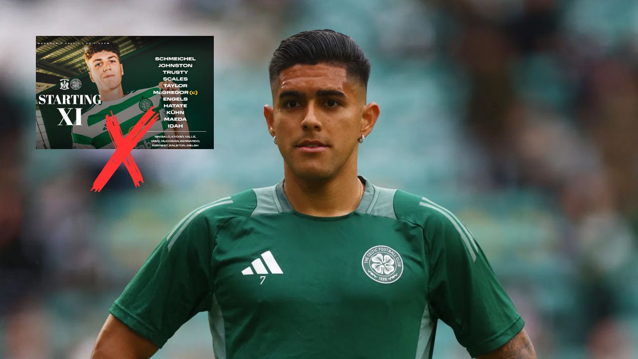 Luis Palma no fue convocado para último juego del Celtic antes de la fecha FIFA