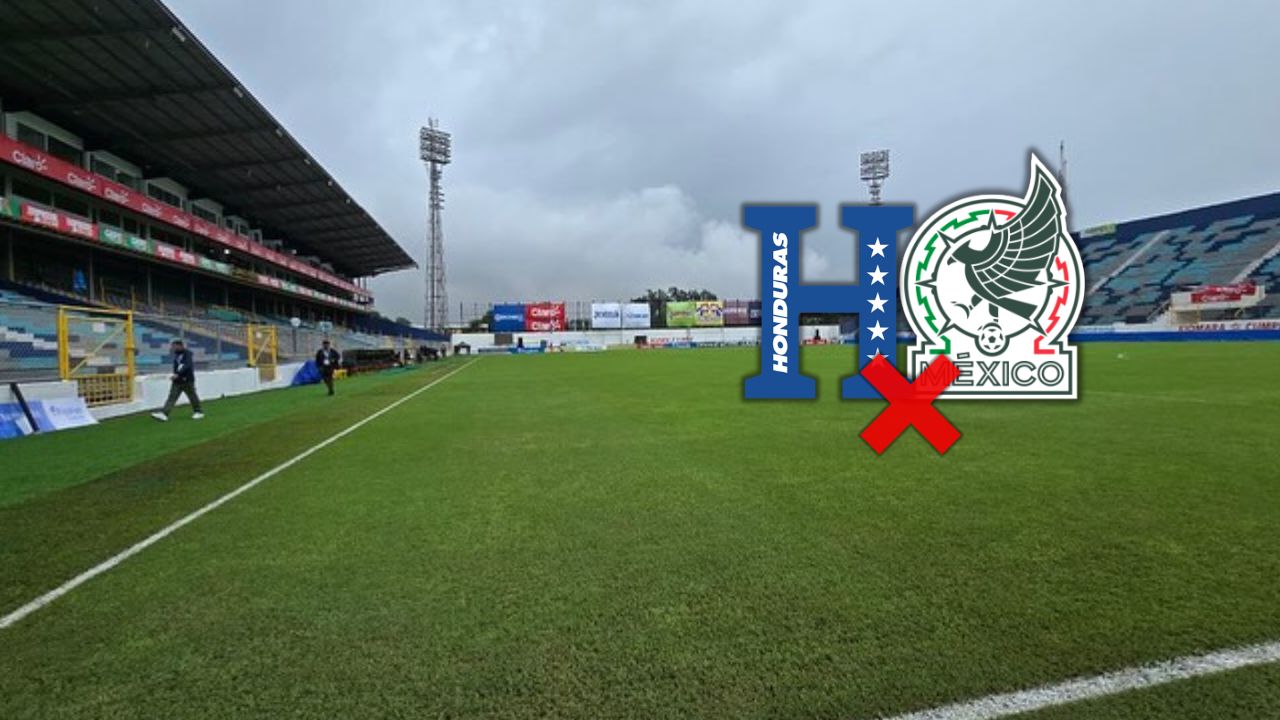 Honduras vs México: la única manera en que se suspendería el partido en el Morazán