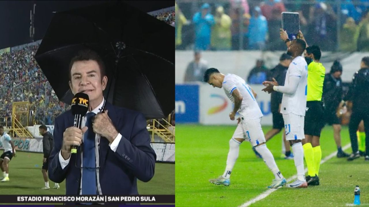 Salvador Nasralla predijo los dos goles de Palma a México en pleno partido