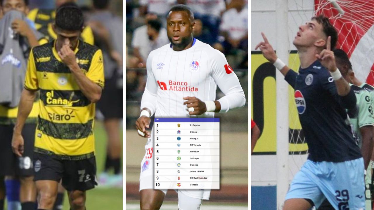 Liga Nacional de Honduras: Así quedó la Tabla de Posiciones tras la Jornada 17