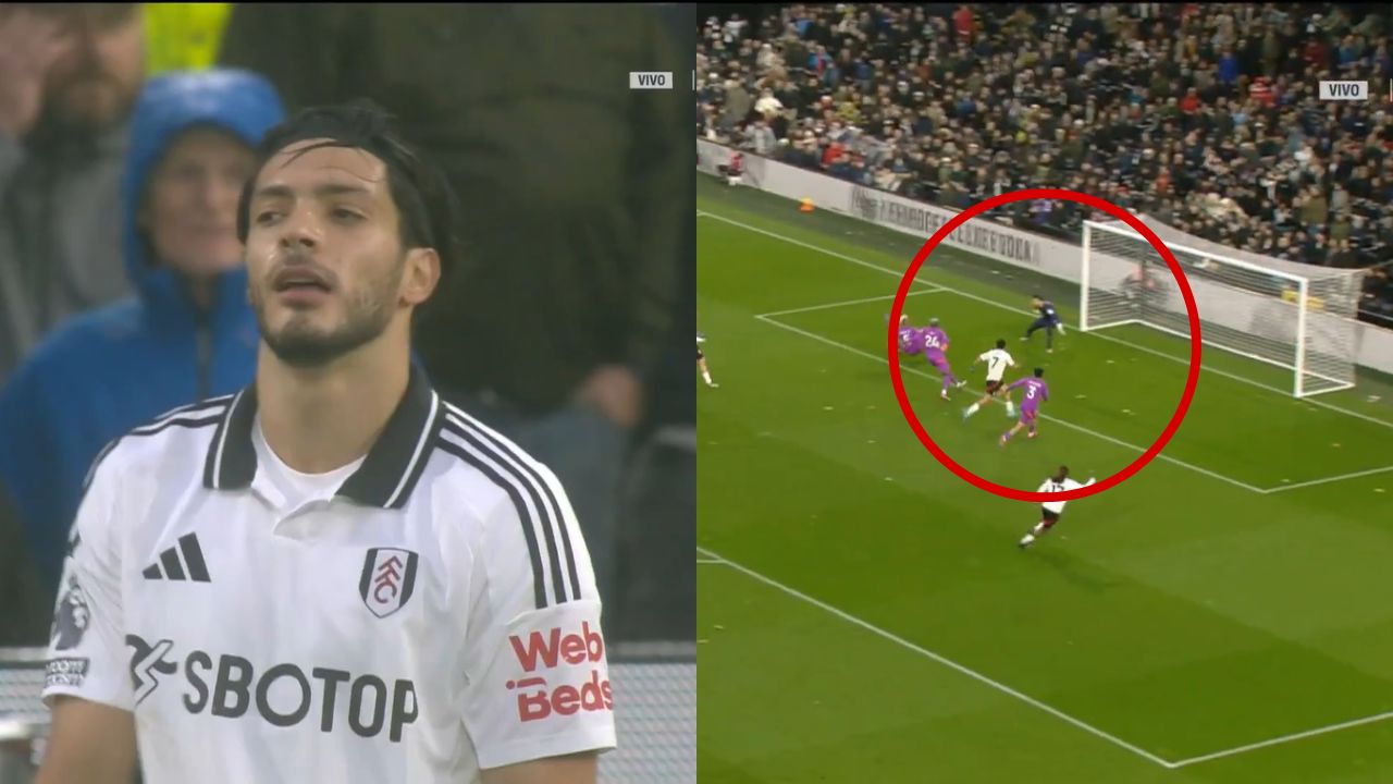 El increíble fallo de Raúl Jiménez en último encuentro de Premier League