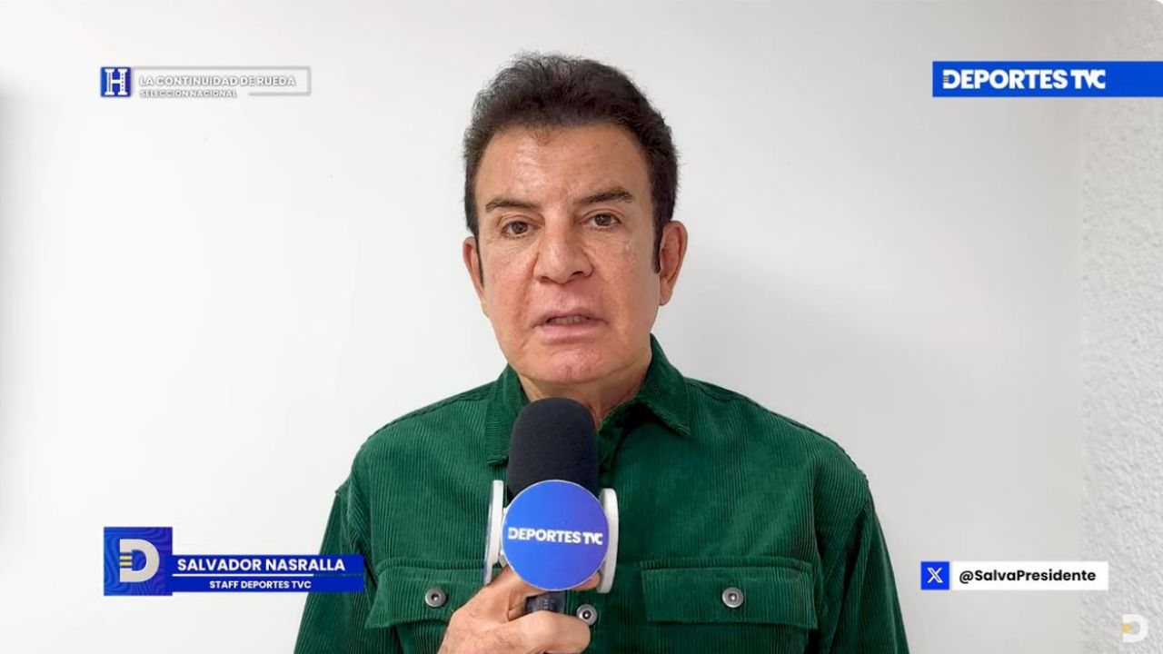 Salvador Nasralla describe si la continuidad de Reinaldo Rueda está en duda en Honduras