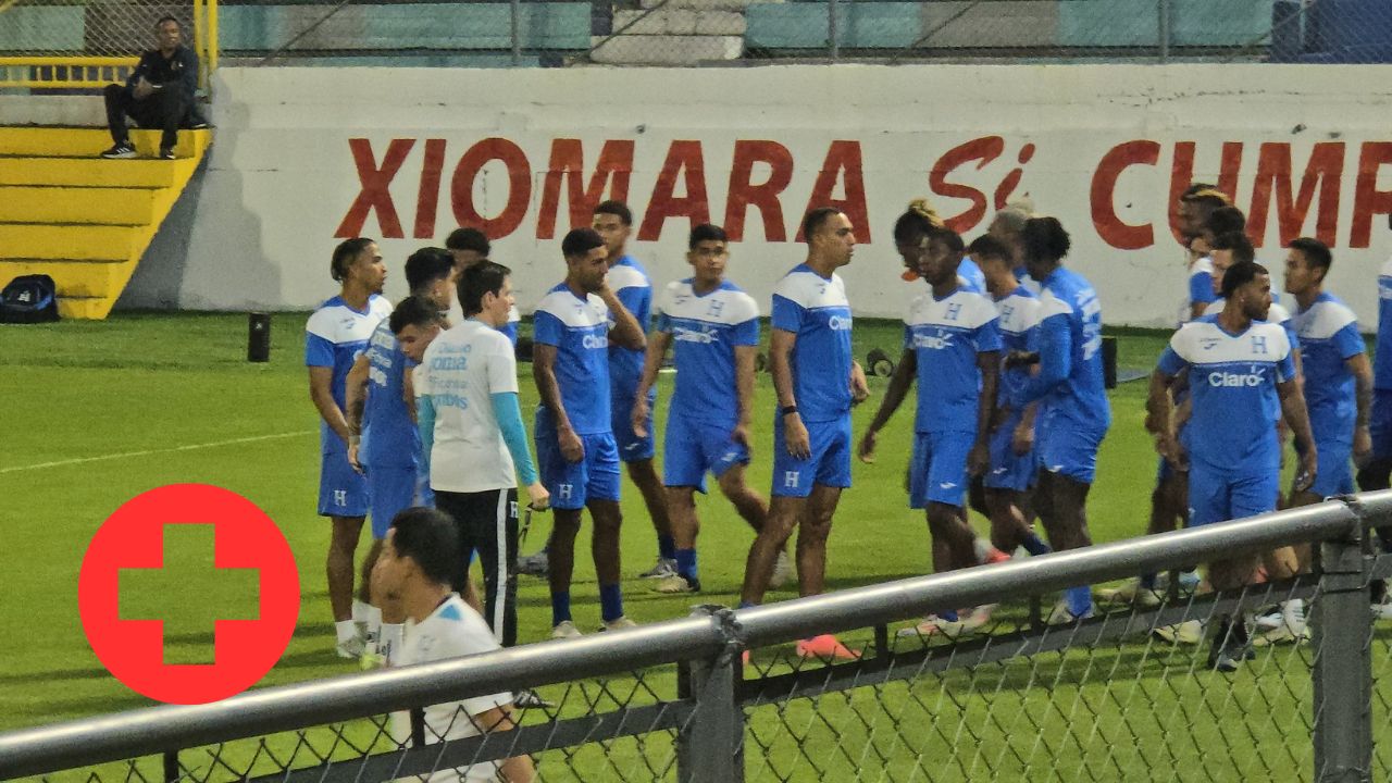 Adelantan la segunda baja de Honduras para el partido contra México en el Nemesio Diez