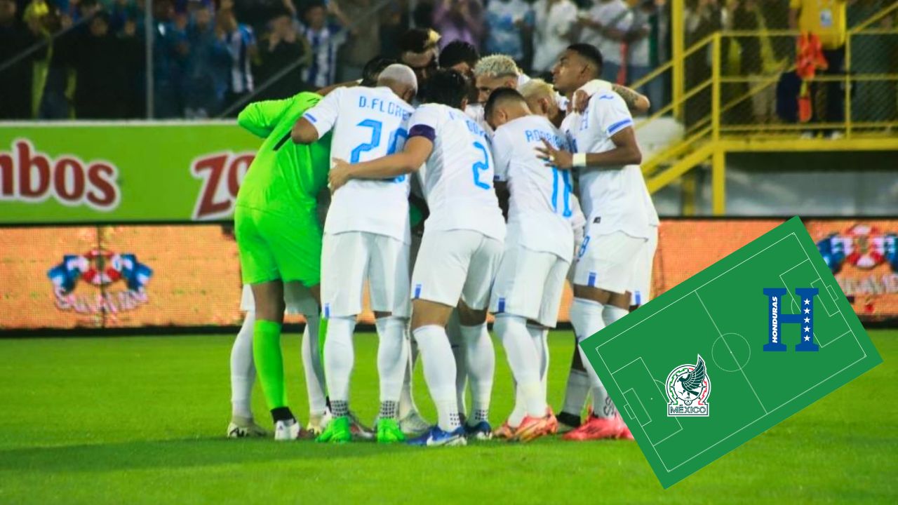 El posible 11 de la selección de Honduras para la vuelta vs México en Toluca