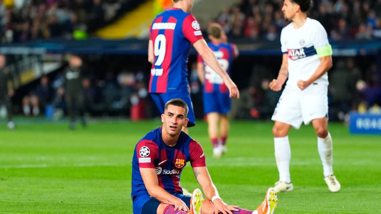 Barcelona confirma lesión de una figura tras perder liderato en LaLiga