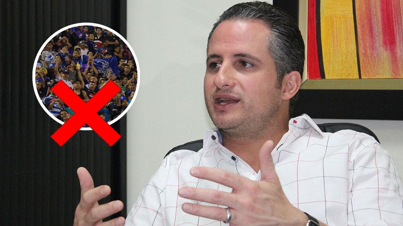 Elías Burbara explica la razón para no permitir ingreso de la barra de Motagua