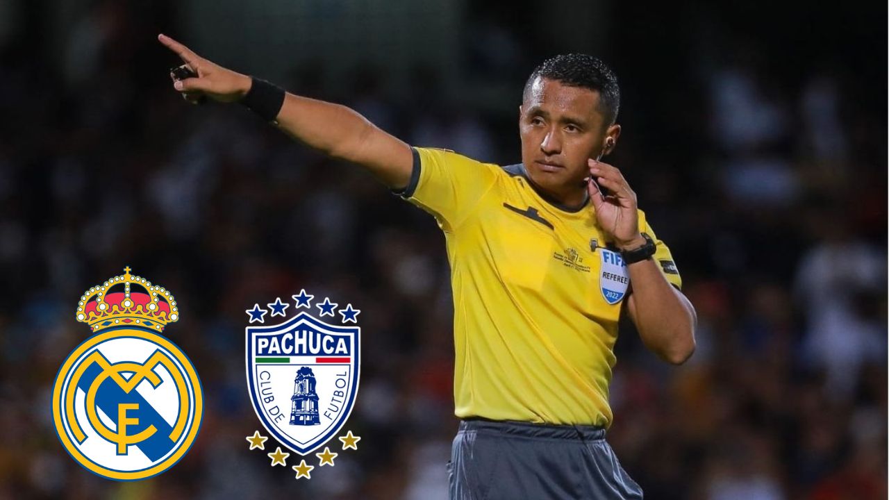 FIFA integra a Iván Barton en cuerpo arbitral del partido Real Madrid vs Pachuca