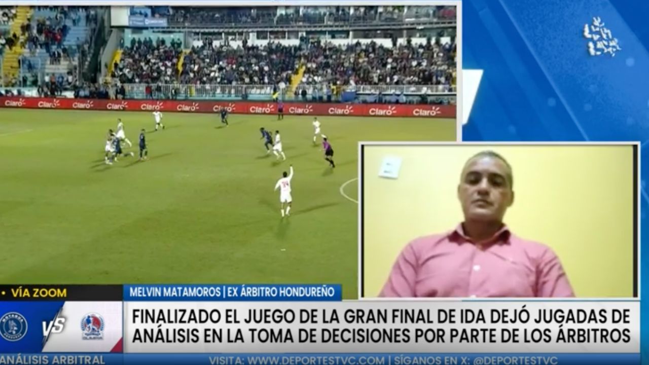Melvin Matamoros señala aciertos y errores de Selvin Brown en la final de ida
