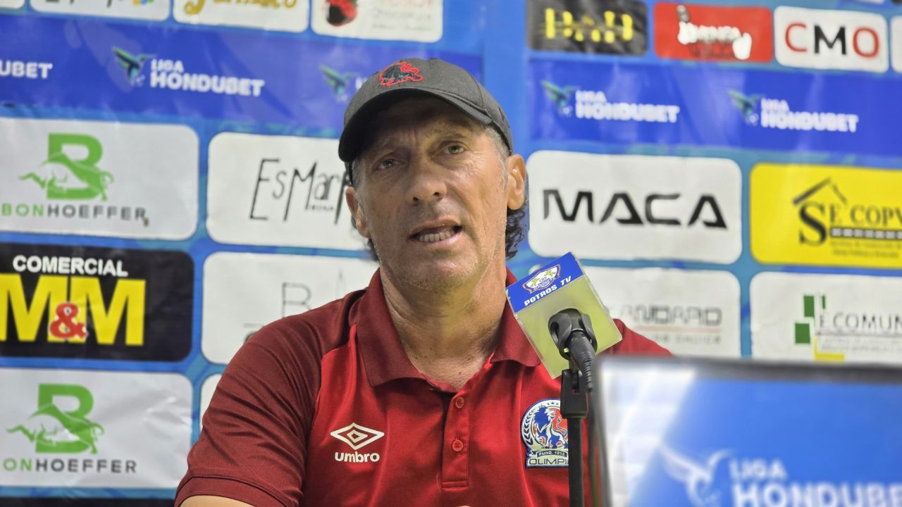 Pedro Troglio salió molesto tras empate del Olimpia contra el Olancho FC