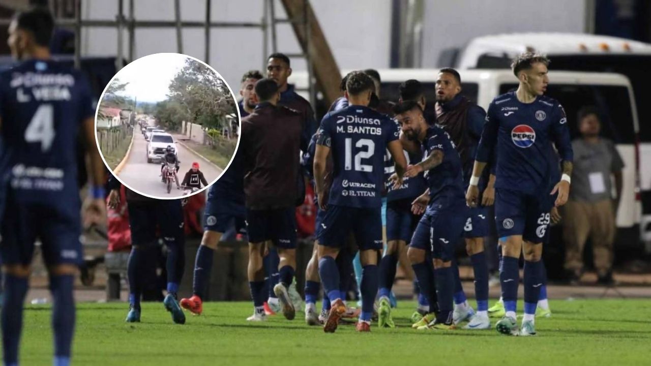 Jugador de Motagua es recibido con caravana tras lograr el título de Liga Nacional