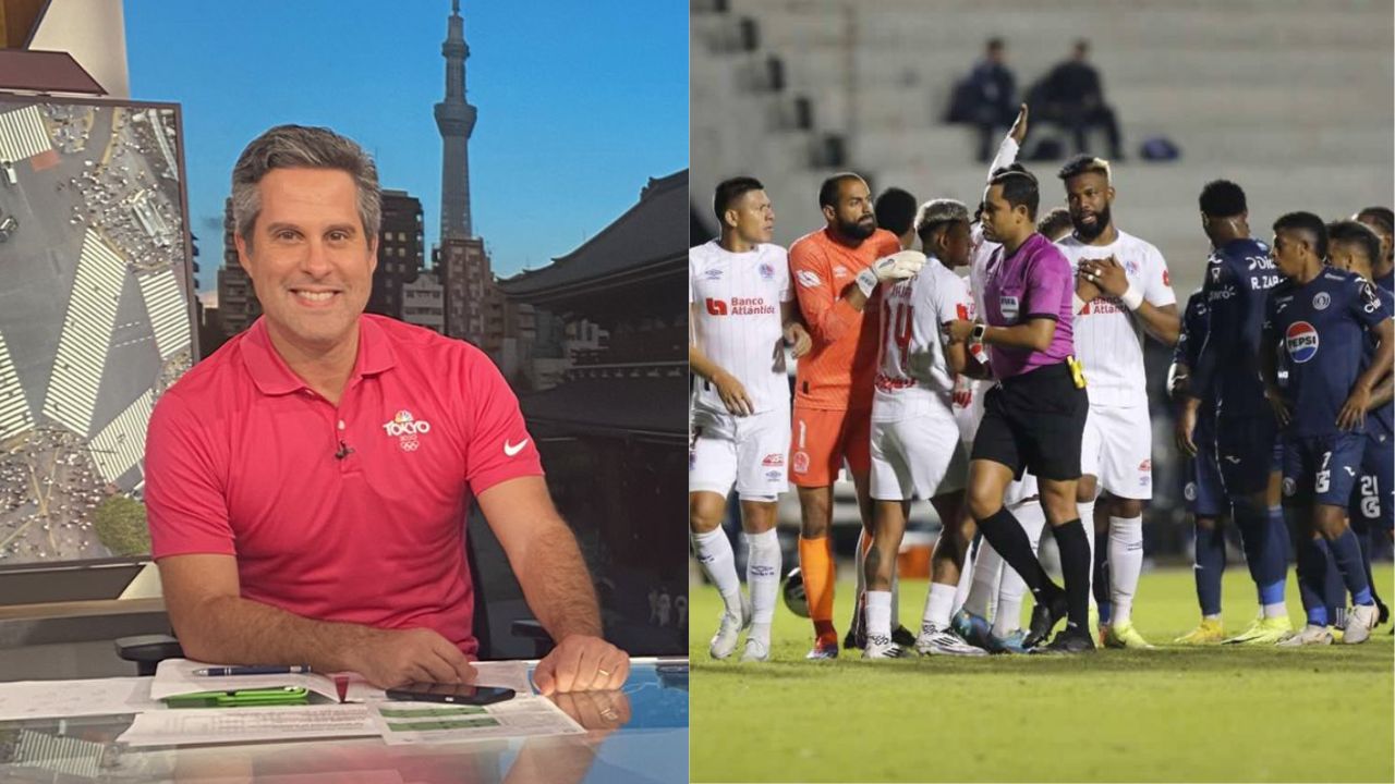 Copán Álvarez finaliza debate de jugadas polémicas en la final de ida entre Motagua y Olimpia