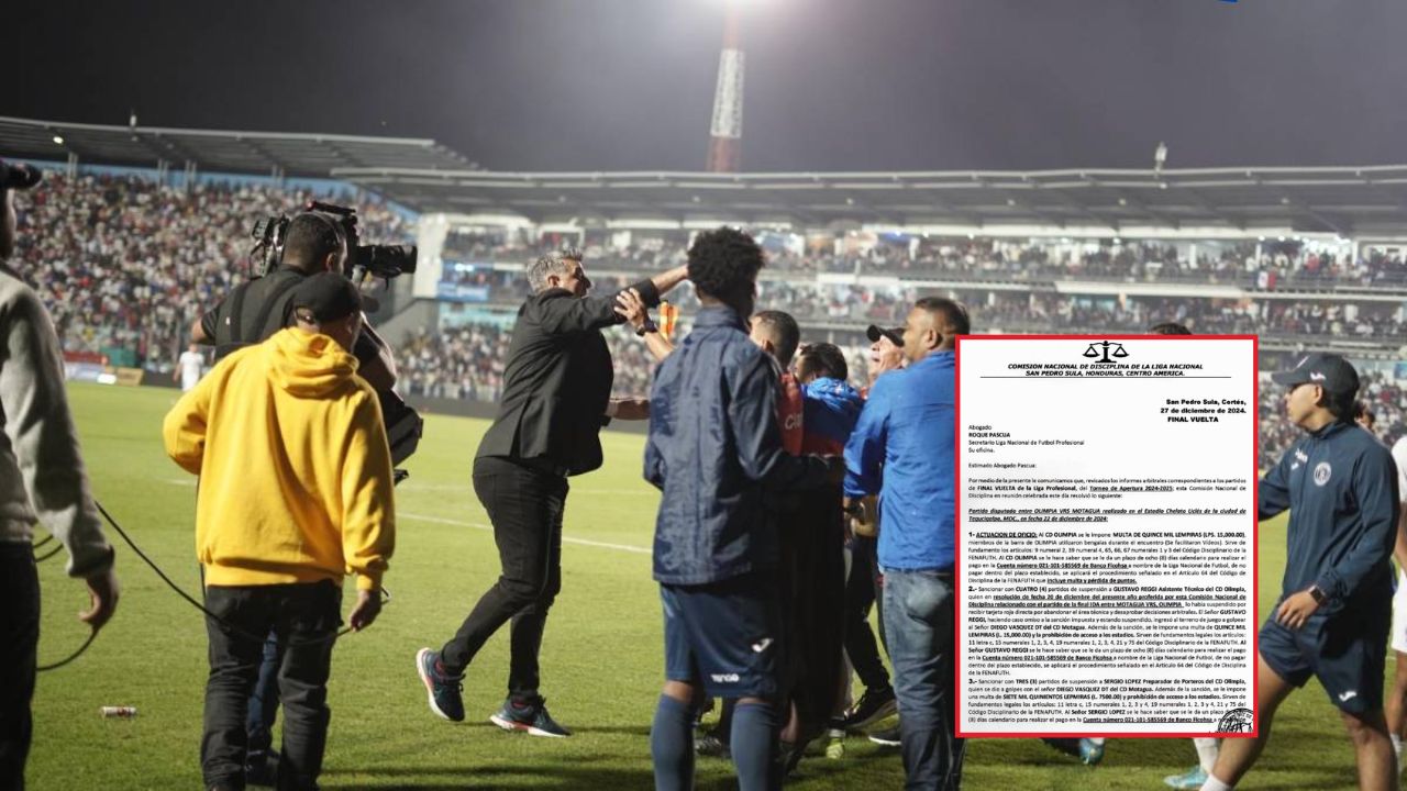 Comisión de Disciplina toma decisión con Diego Vazquez tras su expulsión en la final