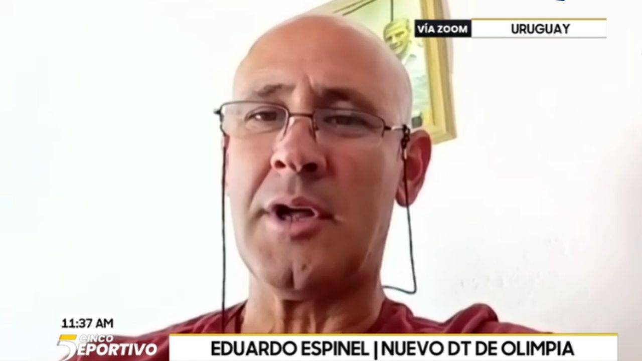 Eduardo Espinel responde cuándo llegará a Honduras y se refiere a las posibles bajas de Olimpia