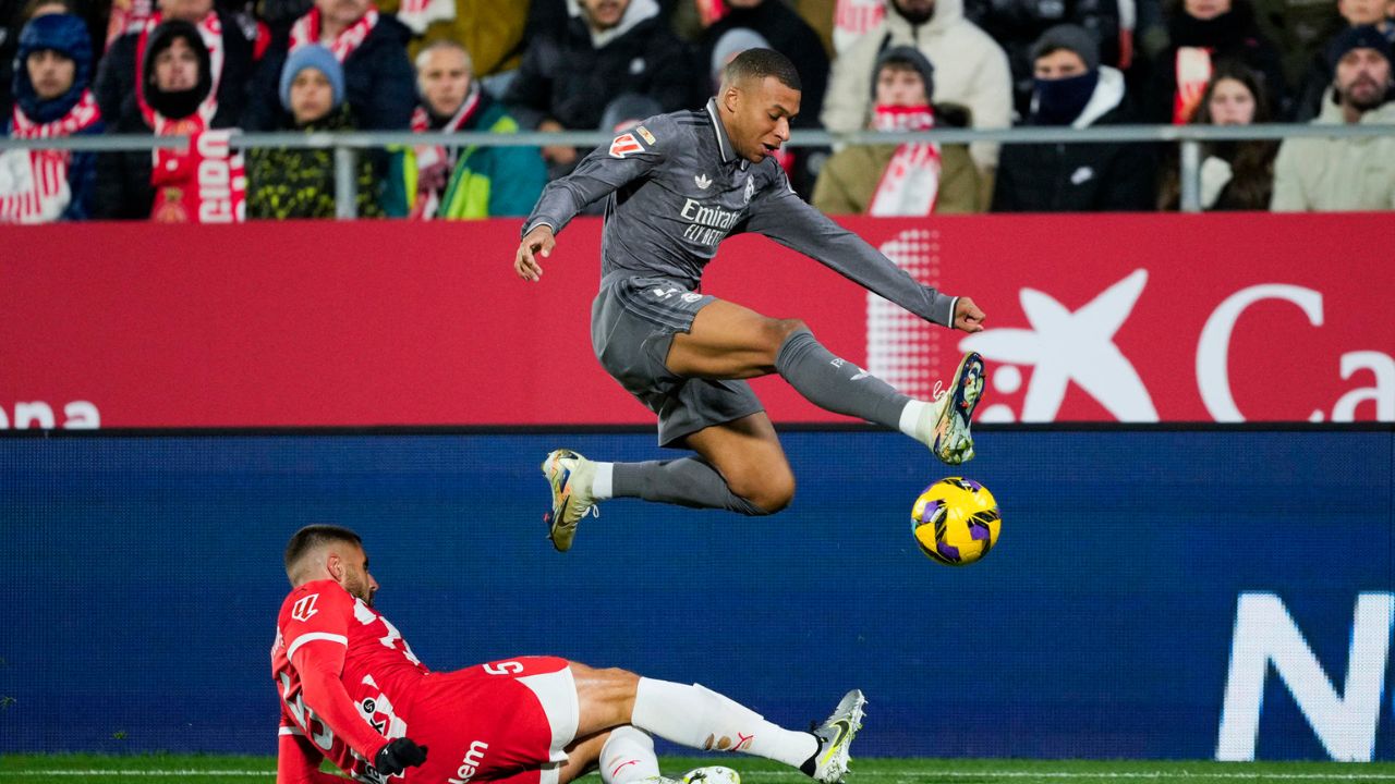 Real Madrid sale avante de Montilivi y receta goleada al Girona