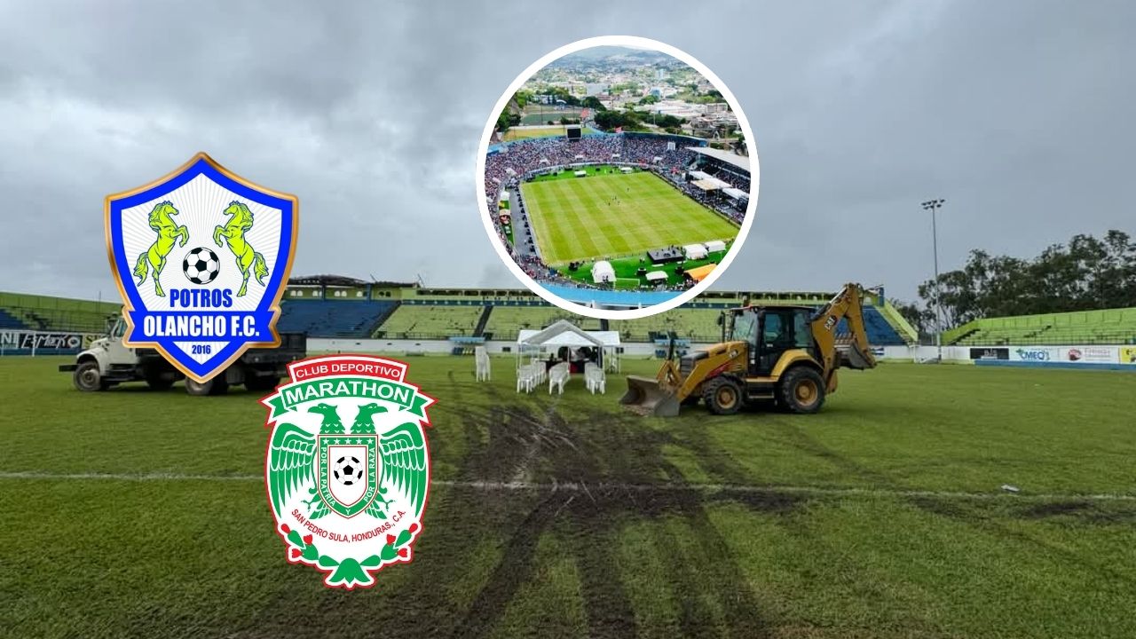 Olancho FC cambia de sede el partido contra Marathón ante cierre del estadio en Juticalpa