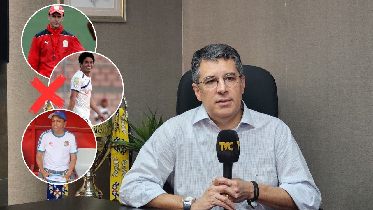 Rafael Villeda descarta a un exjugador de Olimpia como relevo de Troglio y hace anuncio