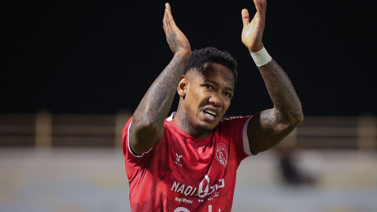 Romell Quioto anota su décimo gol de la temporada en Arabia Saudita