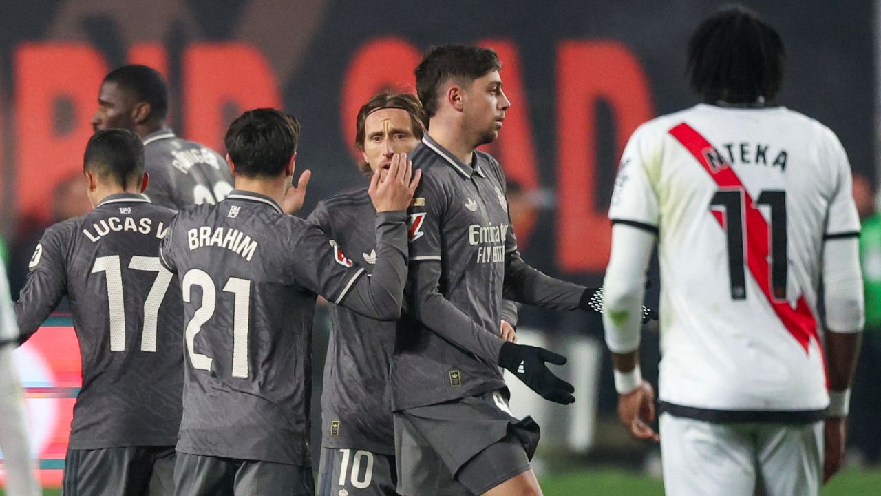 Real Madrid no puede con el Rayo Vallecano y regala un empate en Vallecas