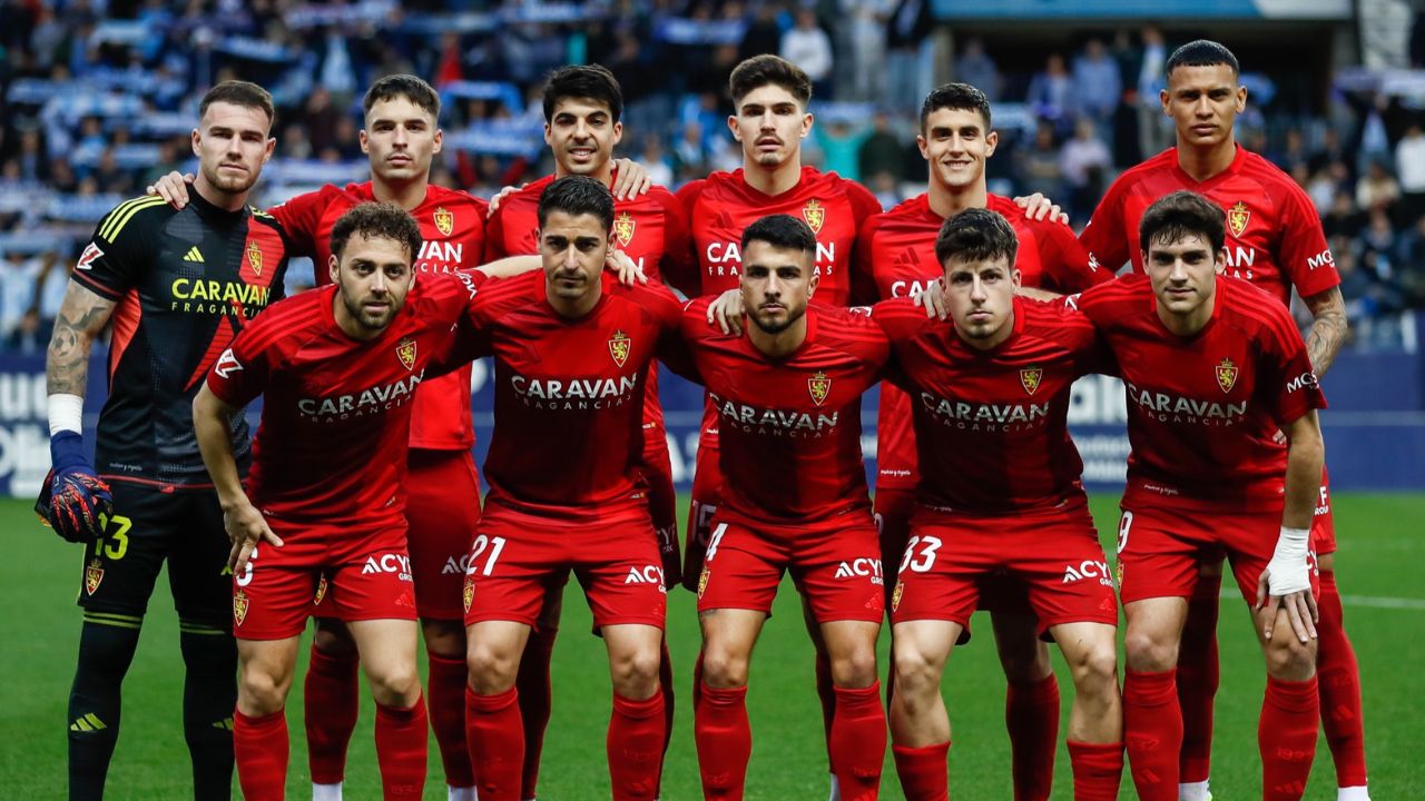 Kervin Arriaga titular en triunfo del Real Zaragoza sobre el Málaga