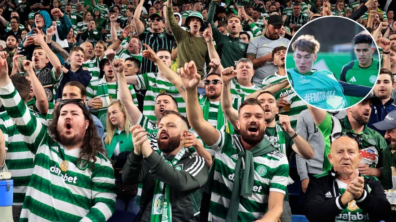 La fotografía de Luis Palma que tomó por sorpresa a los aficionados del Celtic