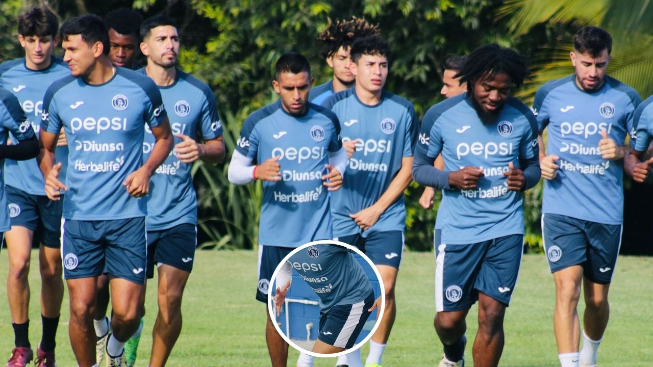 Motagua suma a Carlos Meléndez a sus entrenamientos para recuperarse