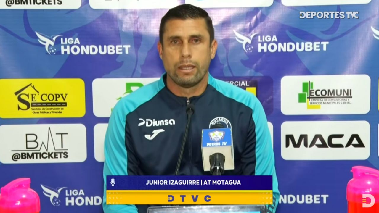 Junior Izaguirre describe los motivos por los que Motagua perdió con Potros